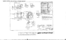 Northern Pacific Engineering Drawing: Abutment 1/3, Bridge 4.75 - Potholes East, West of Mesa, Wa...