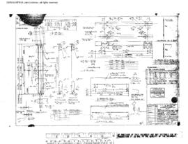 Great Northern Engineering Drawing, Diesel Repair Shop at Havre, Montana, 1972