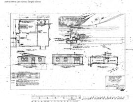 Northern Pacific Engineering Drawing, Trailer on Flatcar (TOFC) Facilities at Pasco, Washington, ...