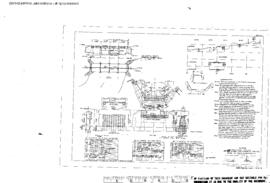 Northern Pacific Engineering Drawing: Detail Bent/Abutment, Bridge 106.2, West of Cunningham, Was...