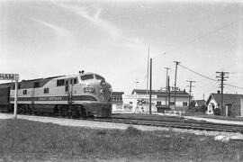 Great Northern Diesel Locomotive 510, South Bellingham, Washington, undated