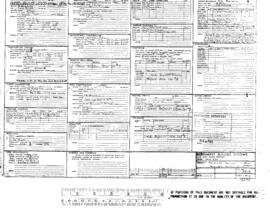 Burlington Northern Engineering Drawing, Unnamed Structure at Bend, Oregon, 1984