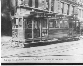 Seattle Electric Company cable car 69, Seattle, Washington, circa 1900