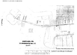 Plat Map of Union Pacific Facilities at Portland, Oregon, undated