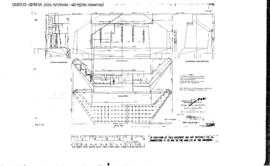 Northern Pacific Engineering Drawing: Detail of Abutment, Bridge 29.1 - Puyallup River, Puyallup,...