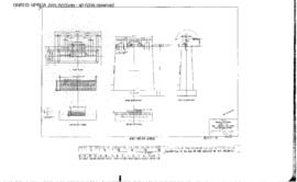 Spokane, Portland and Seattle Railway Engineering Drawing: Detail of Piers, Bridge E98.6 - Calapo...