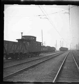 Pacific Coast Railroad yard at Renton, Washington in 1951.