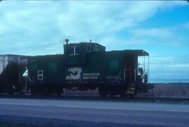 Burlington Northern 12246 at Roberts Bank, British Columbia in 1991.