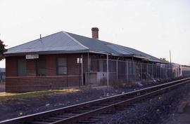 Burlington Northern depot at Wapato, Washington, in 2008.