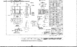 Spokane, Portland and Seattle Railway Engineering Drawing: Pier Details, Bridge 47.5 - Access Roa...