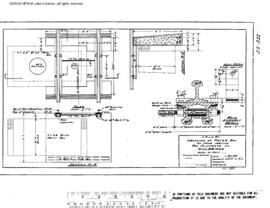 Spokane, Portland, and Seattle Railway Engineering Drawing, Crossing of Meter Box by Spur at Will...