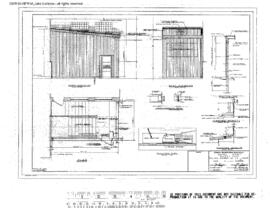 Great Northern Engineering Drawing, Diesel Repair Shop at Havre, Montana, 1967