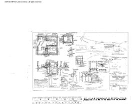 Northern Pacific Engineering Drawing, Water Facilities for Steam Generators on Diesel Passenger L...