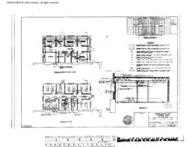 Great Northern Engineering Drawing, Engine House and Shop at Interbay, Washington, 1970