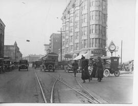 Seattle & Rainier Valley Railway car in Seattle, Washington, 1919