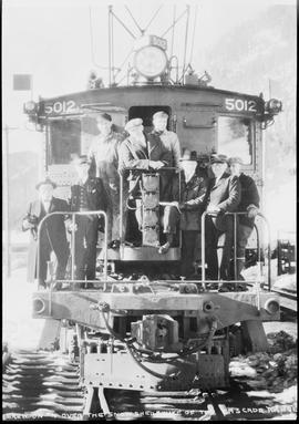 Great Northern Railway electric locomotive number 5012 in 1929.