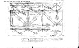 Spokane, Portland and Seattle Railway Engineering Drawing: General Detail Truss, Bridge T43.7 - D...