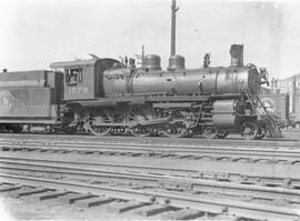 Great Northern Steam Locomotive 1078 at Hillyard, Washington, 1934 or 1935