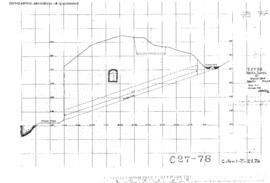 Burlington Northern Engineering Drawing: Water Tunnel, Culverts, undated