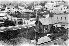 Chicago, Milwaukee, St. Paul & Pacific Railroad Company town at Saint Maries, Idaho, circa 1914.