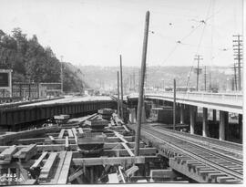 Seattle Municipal Railway Track, Seattle, Washington, 1930