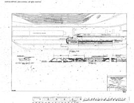 Northern Pacific Engineering Drawing, Trailer on Flatcar (TOFC) Facilities at Pasco, Washington, ...