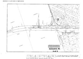 Plat Map of Canadian Pacific Facilities at Reubens, Idaho, 1913