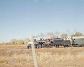 Great Western Railway Steam Locomotive Number 51 at Prosser, Washington in October, 1990.