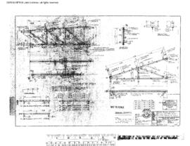 Great Northern Engineering Drawing, Coach Repair Building - King Street at Seattle, Washington, 1959