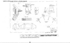 Spokane, Portland and Seattle Railway Engineering Drawing: Pier and Abutment Plan, Bridge T39.7 -...