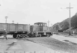 American Smelting and Refining Company Diesel Locomotive Number 52 at Tacoma, Washington in Octob...