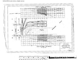 Great Northern Engineering Drawing, Docks and Warehouses at Burrard Inlet at Vancouver, British C...