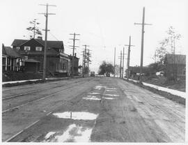 Seattle Municipal Railway Track, Seattle, Washington, circa 1920