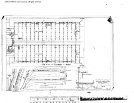 Great Northern Engineering Drawing, Docks and Warehouses at Burrard Inlet at Vancouver, British C...