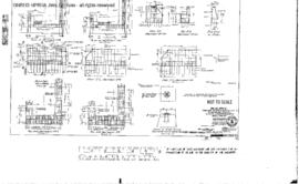 Great Northern Engineering Drawing: Abutments, Bridge 340.6 - Highway 28, West of Wilson Creek, W...