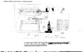 Northern Pacific Engineering Drawing: Abutments 1/2, Bridge 176  - Highway I-90, Westfall, Montan...