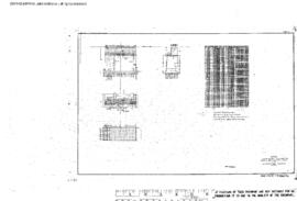 Northern Pacific Engineering Drawing: Detail of South Abutment, Bridge 119 - Lewis River, South o...