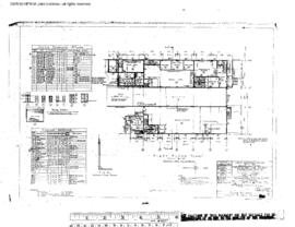 Great Northern Engineering Drawing, Pier 88 Warehouse and Offices at Seattle, Washington, 1947