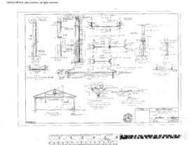 Great Northern Engineering Drawing, Commissary - Pullman Service Building - King Street Coach Yar...