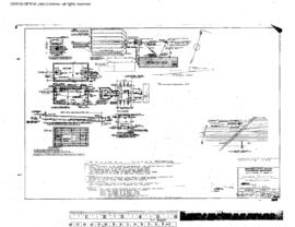 Northern Pacific Engineering Drawing, Yard Office at Yardley, Washington, 1959