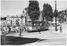 Seattle Municipal Railway cable car 9, Seattle, Washington, 1940