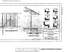 Spokane, Portland, and Seattle Railway Engineering Drawing, Hop Warehouse, 50 Foot X 126 Foot (Or...