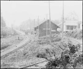 Northern Pacific station at Montborne, Washington, circa 1910.