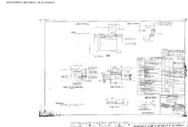 Northern Pacific Engineering Drawing: Safety Walk, Bridge 147.1, West of Bozeman, Montana, undated