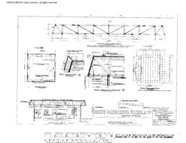Spokane, Portland, and Seattle Railway Engineering Drawing, Freight Office at Eugene, Oregon, 1966