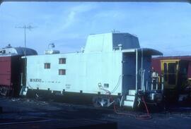 Burlington Northern 968749 at Spokane, Washington in 1986.