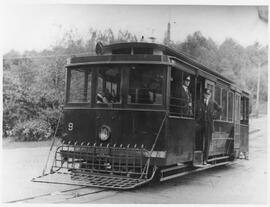 Seattle Electric Company cable car 9, Seattle, Washington, circa 1910