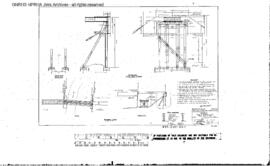Spokane, Portland and Seattle Railway Engineering Drawing: Elevation/Steel Bent/Abutment, Bridge ...
