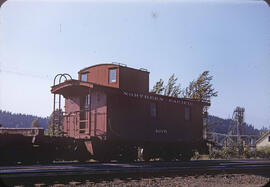 Northern Pacific Caboose 1276, Kelso, Washington, August 1951