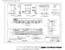 Great Northern Engineering Drawing, Diesel Repair Shop at Havre, Montana, 1963